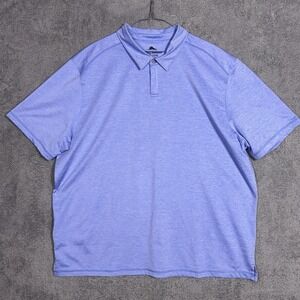 Tommy Bahama Polo Shirt Mens 3XL XXXL Performance San Raphael 1/4 Zip IslandZone